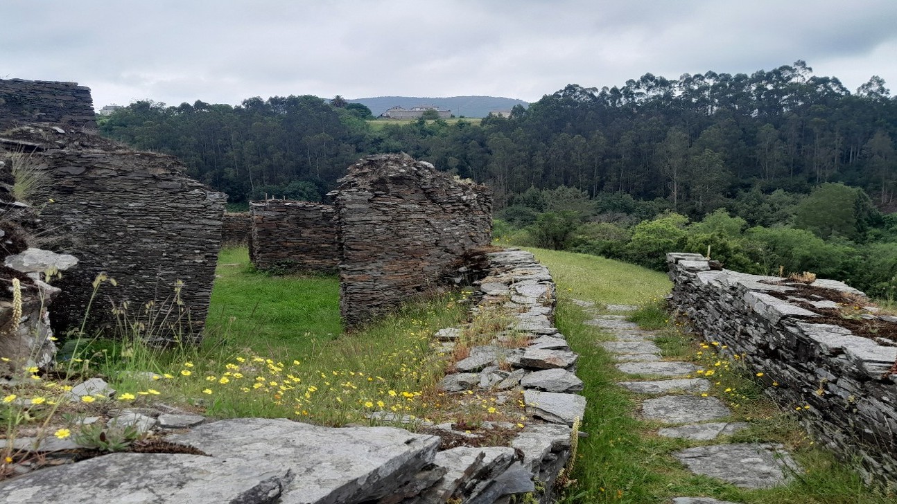 Castro de Coaña, puerta de acceso (Foto Diego Trinidad)