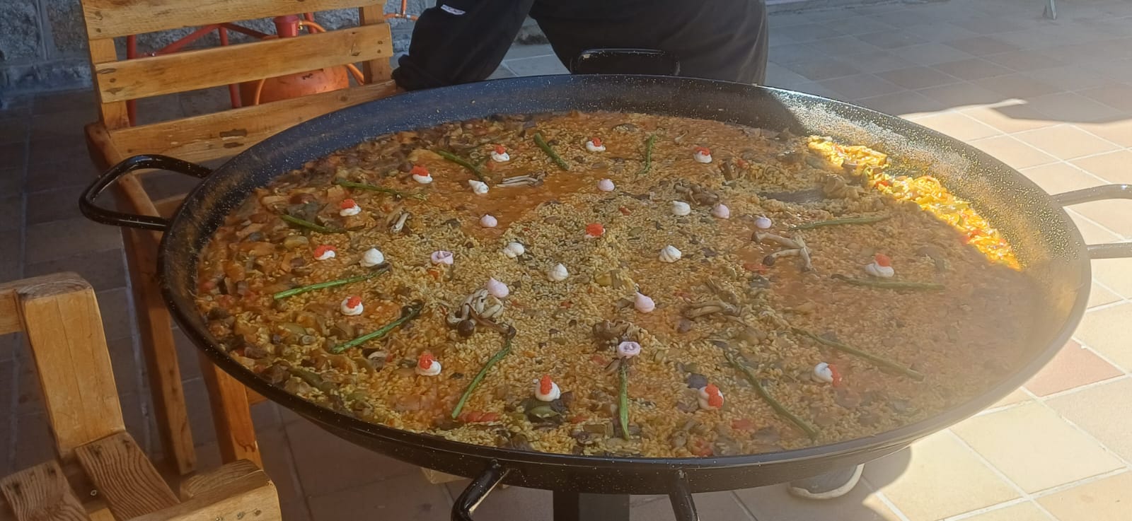 El Boalo, comida (Foto María Gonzalez Tobarra)