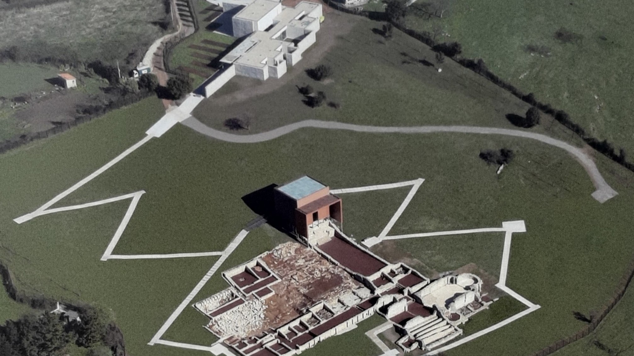 Veranes, maqueta museografía