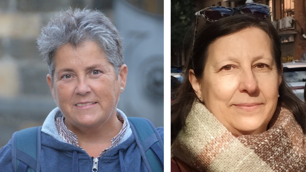 Leonor Peña Chocarro y Marta Moreno García