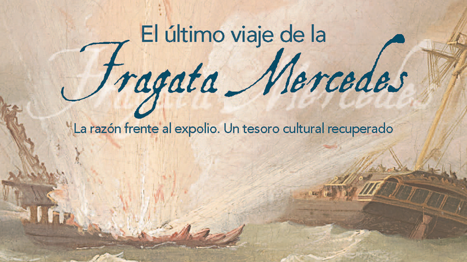 Catálogo regalo en 2022 de la Exposición El último viaje de la fragata Mercedes para socios Amigos del Museo Arqueológico Nacional